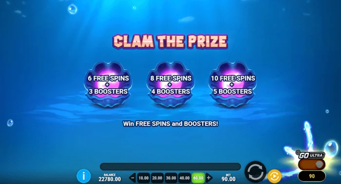 Manta Mayhem - val á skel í Clam The Prize